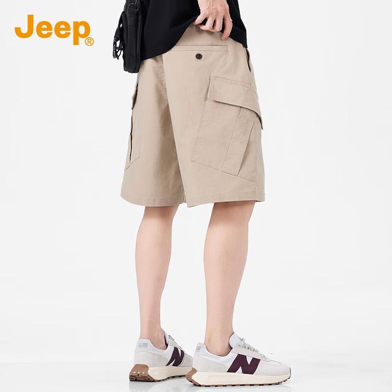 

Jeep Мужские летние свободные прямые шорты XL