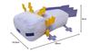 K Company Minecraft Collection Plush Axolotl, Blue, MCT-CNG4-BL