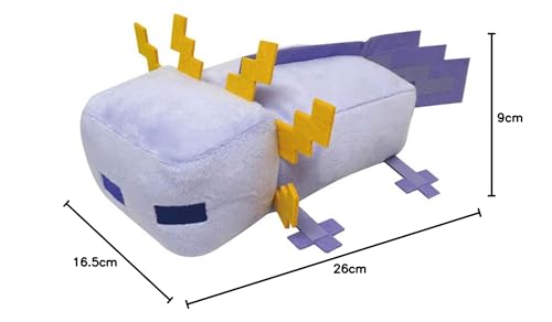 K Company Minecraft Collection Plush Axolotl, Blue, MCT-CNG4-BL