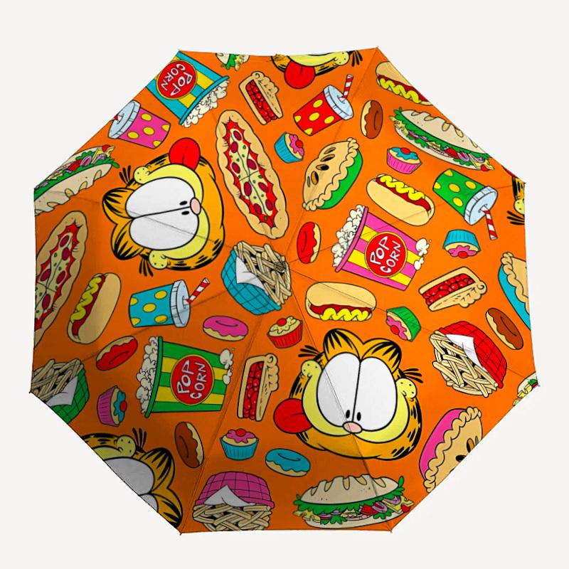 

1pc Garfield umbrella - automatic opening and closing, sturdy iron frame, formal occasions yy251027040