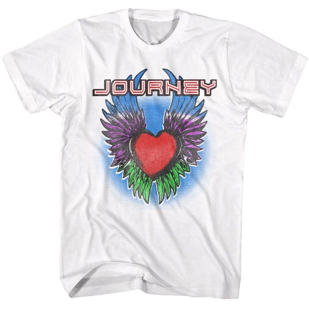 Journey - Winged Heart - Officially Licensed Short Sleeve Children s T-shirt 110