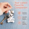 Dog Mini Knit Mouse Pendant Wool Knitting Cat Doll Pendant Keychain  Friend Gifts