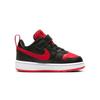 Nike Court Borough Low 2 Suola Antiscivolo Ammortizzazione Resistente all'Abrasione Mid top Scarpe da Skateboard Nero Rosso BQ5453-007