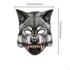 Wolf Gesichtsmaske Knurrender Hunde Kopf EVA für Erwachsene, Cosplayer, Halloween,
