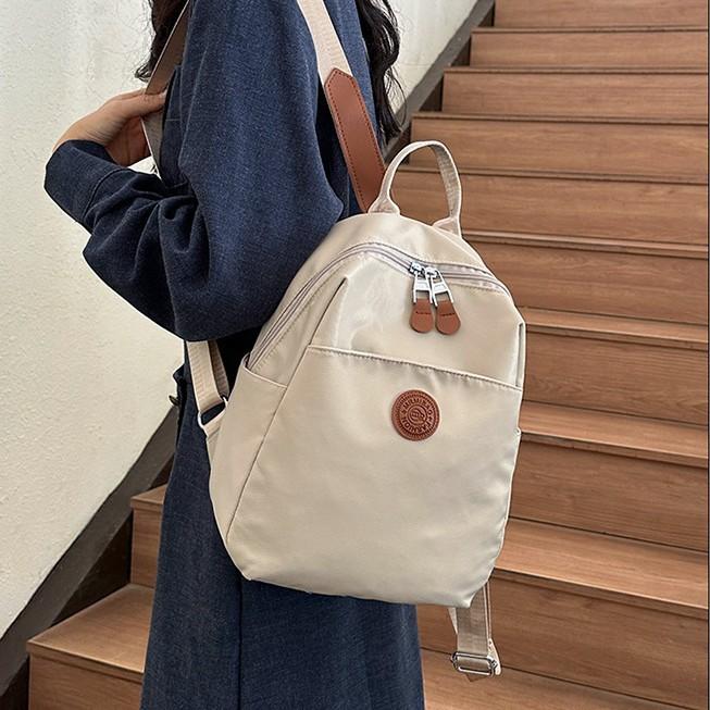 Schoolbag Backpack Women's Light Work Commuter Backpack Versatile Casual Fashion Bao Ma Travel Bag Simple College Student School Bag