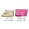 Succulents Flower Pot Resin Silicone Mold Suitable for Diy Garden Concrete Pen Holder Candle Holder Crafts Home Decor