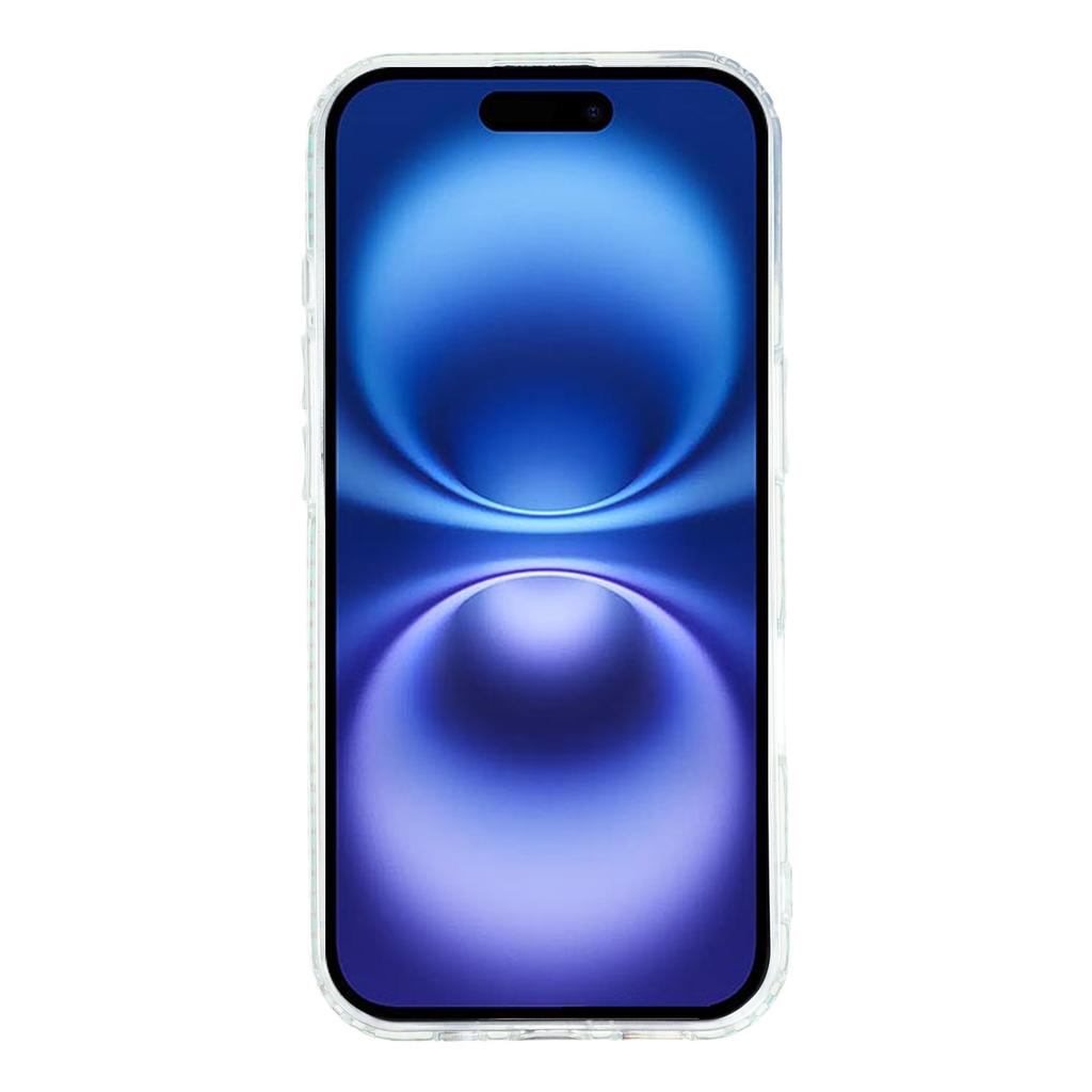 Etui na iPhone 17 z krawędzią z cyrkonii, dekoracją z perłowego motyla, TPU+PC IMD, pokrowiec na telefon