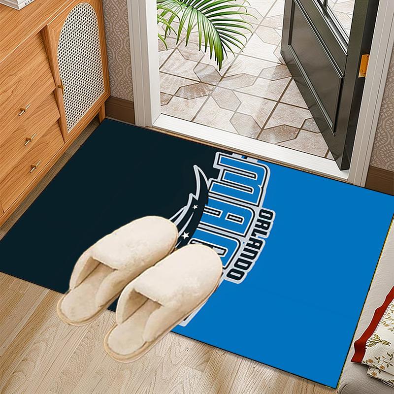 Orlando basketball Rug Office Carpet Non-Slip Mat, Chair Rug Floor Covering for Gaming, Bedroom, Living Room , Home Decor Christmas Gift