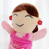 Set of 4pcs 6pcs Family Hand Puppet Member Glove Muppet Plush Toy Educational Learning Kindergarten Dolls for Kids Story Telling