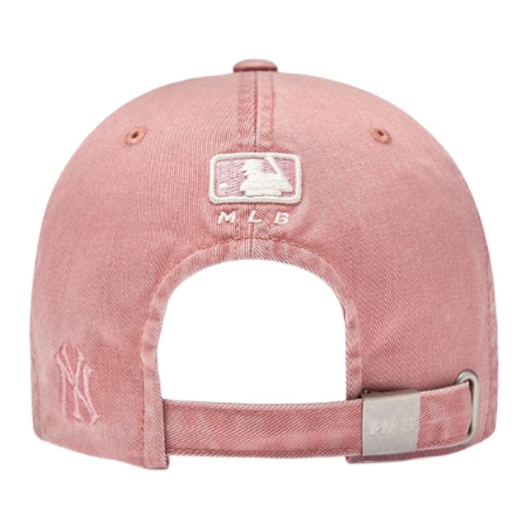 MLB Cotton Baseball Caps Unisex Pink Fashion 3ACPV185N-50COS