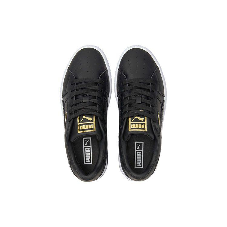 PUMA Cali Star Snake Sneakers Black/White Women's 380629-02