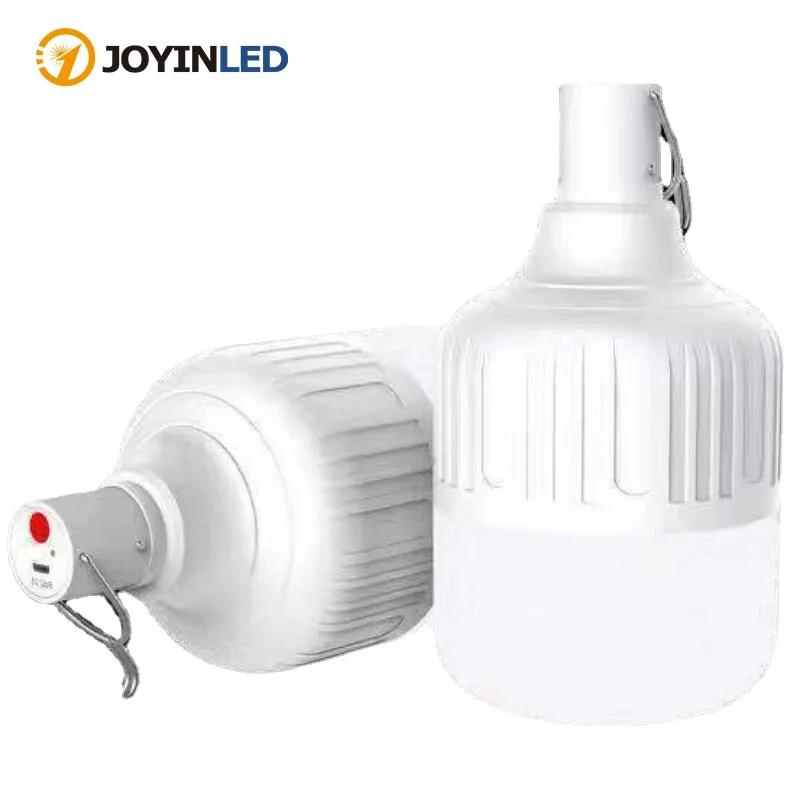 

Waterproof Light Bulb LED Energy-Saving Wireless Outdoor Lighting Camping Light Super Bright Night Market Stall Floor Lamp 20W