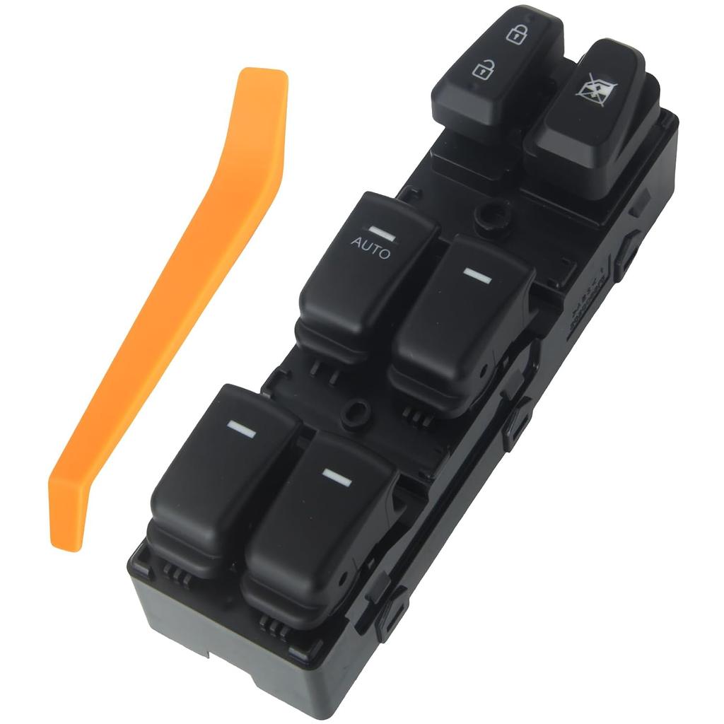 Black Power Window Switch Driver Side | Compatible with Hyundai Sonata 2011 2012 2013 2014 2015, Replaces 93570-3S000RY