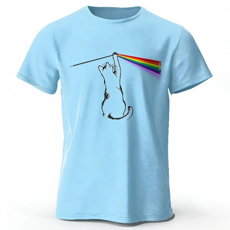 

Unisex Creative Style 100% Cotton for Men s T-Shirt Soft Fabric Round Neck Short Sleeve Casual Breathable Loose Vintage Tees 3XL