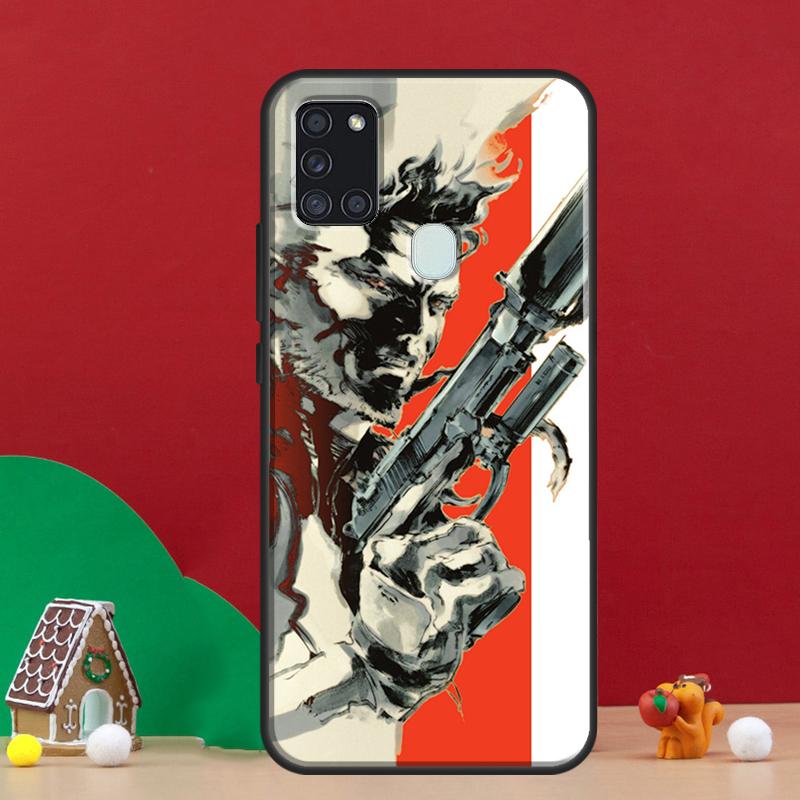 Metal Gear Solid Cover For Samsung Galaxy A54 A34 A14 A32 A12 A22 A52 A72 A13 A33 A53 A50 A52S A51 A71 Back Case