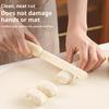 Rolling Pin with Dual Scale Markings And Built-in Pastry Cutter Non-Stick Surface Multifunctional Dough Roller for Cookies Pizza Pastries Baking Tool