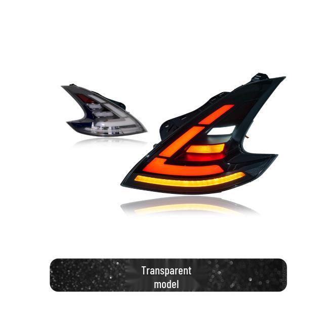 08-19 Nissan 370Z LED Taillight Assembly with Running Lights & Flowing Turn Signals