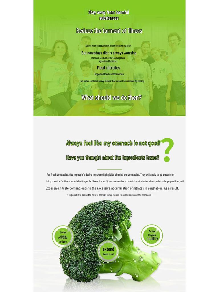 Green Test 1: Portable Capacitive Screen Nitrate Tester for Vegetables and Fruits