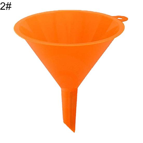 4 sztuk/zestaw plastikowe lejki wlać paliwo olejowe benzyna Hopper kuchnia narzędzie do tankowania samochodu