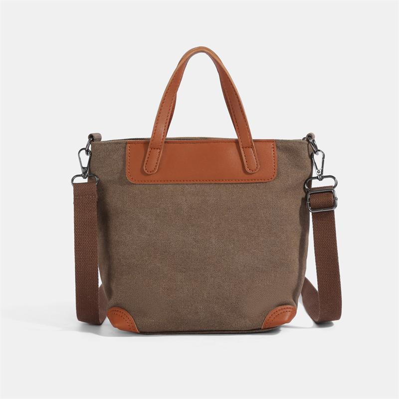 Women's Canvas Bag Large Capacity Shoulder Bag Commuter Handbag
