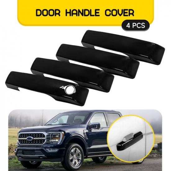 For -24 Ford F250/F350/F450 SD 4 Door Handle COVERS Without Smart Keyholes A