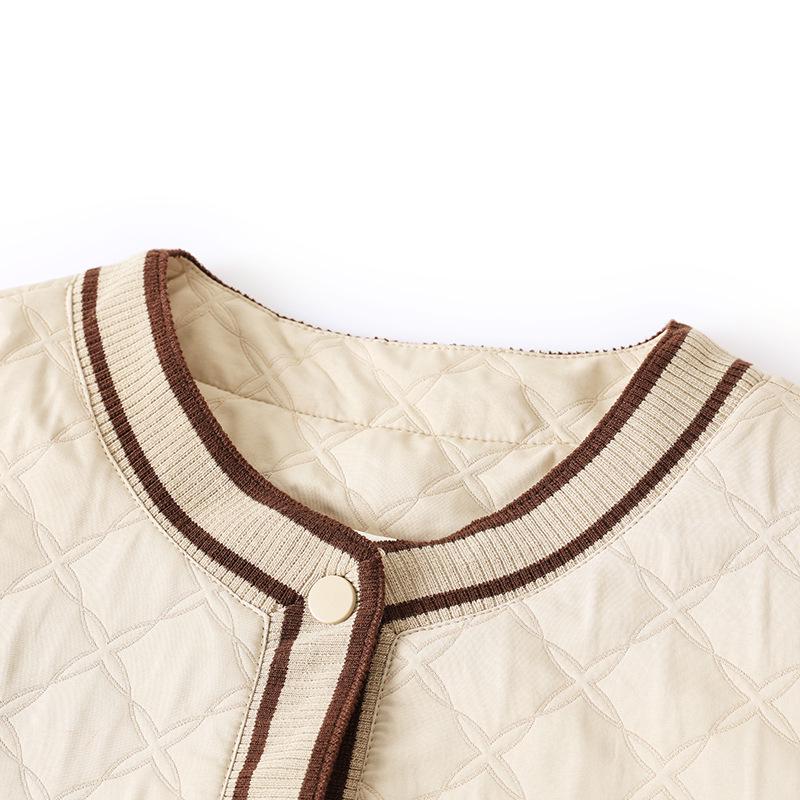 Mamas Herbst 2025 Petite Duftende Damen Kurzjacke: Neue Mode für die Mitte des Lebens & Ältere