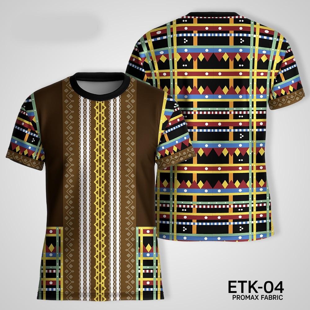 Tribal Style 3D Printed T-shirt