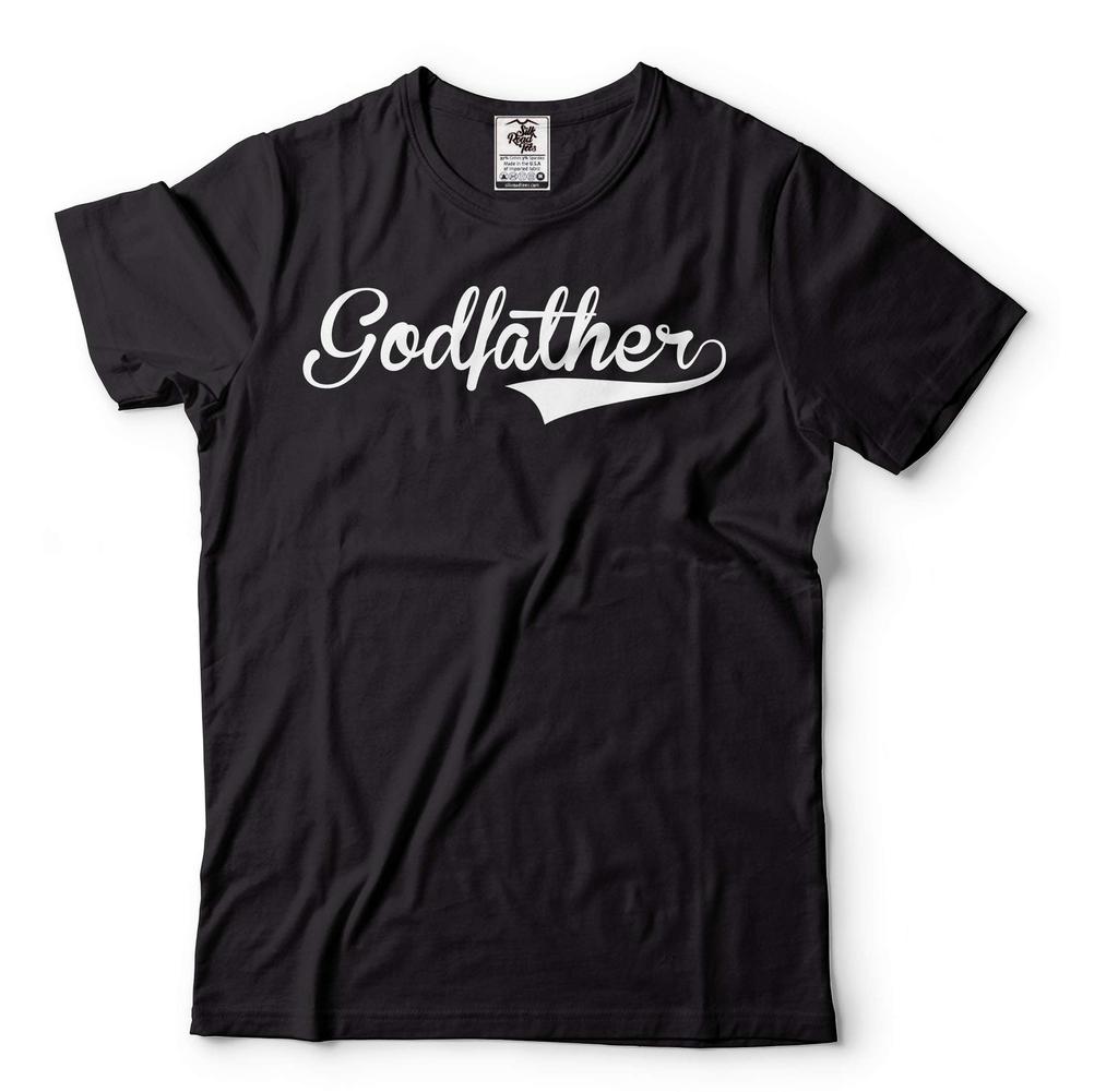 Mens Godfather T-shirt Godfather Gift Godfather Birthday Tee God Father Tee
