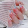 100Pcs/set Elegant Rhinestones 3D Nail Art Crystal Rhinestones Nail Tips Decor