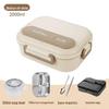 Lunch Box Isolato Extra Large in Acciaio Inossidabile 316 Adatto al Microonde per Studenti e Lavoro