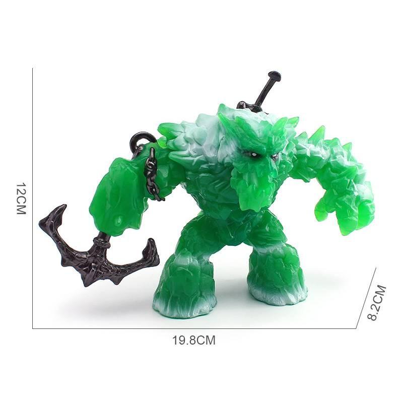 Mythical Creature Pvc Figure For Children Educational Play And Display зелёный