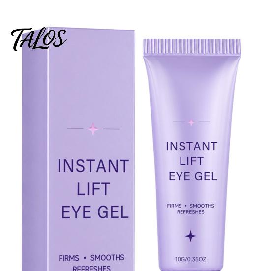 Talos Instant Lift Eye Gel, Cream for Moisturizing & Firming, Gentle Hydrating Care Daily Care, Reduces Fine Lines Puffiness, Suitable Sensitive Skin,