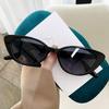 3 Stück Hip-Hop Kleine Katzenaugen-Sonnenbrillen Damen Brillen Brillen mit Retro-Stil Gläsern
