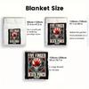 Five Finger Death Punch 2D Flaches Muster Flanelldecke Hohe Qualität Ganzjahreswärme und Komfort Perfekt für Weihnachtsgeschenke.PMT0914423