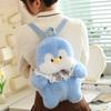 MyRytanda New Cute Penguin Plush Backpacks Cartoon Animals Stuffed Plush Bag Kawaii Lady Messenger Bag Children Birthday Gifts