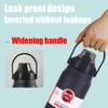 1.2L Thermos Bottle Large Capacity Thermal Thermo Water Bottle Stainless Steel Thermo Bottle Portable Thermal Mug Insulated Cup