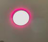 Led stropní svítidlo Barevné kulaté Rgb podsvícení Tříbarevný stmívač Plynulé stmívání Nové stropní svítidlo