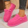 Women's lightweight comfortable cold warm padded snow boots non-slip wear-resistant outdoor casual sneakers cotton boots