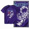 G09 Lila Baumwolle Unisex Große Größe Kreatives GrafikT-Shirt Streetwear Cool Vintage Rundhals Unisex T-Shirt Tshirt