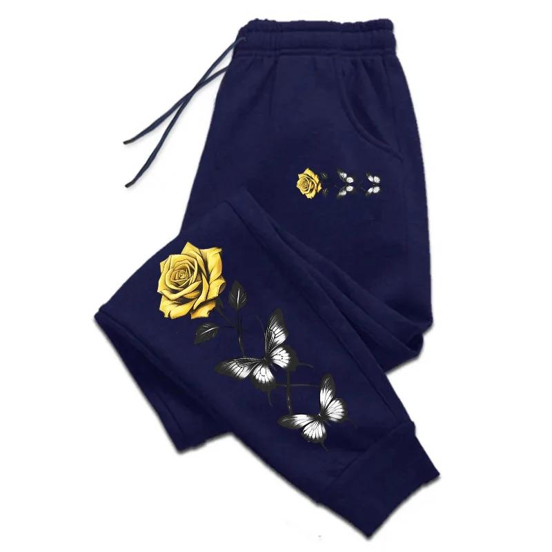 Woman Fashion Sweatpants Soft Drawstring Long Trousers Ladies Daily Casual Sports Jogging Pants Home Outdoor Joggers