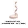 1PCS Wick Braided Cotton Flat New Parts Vintage Durable