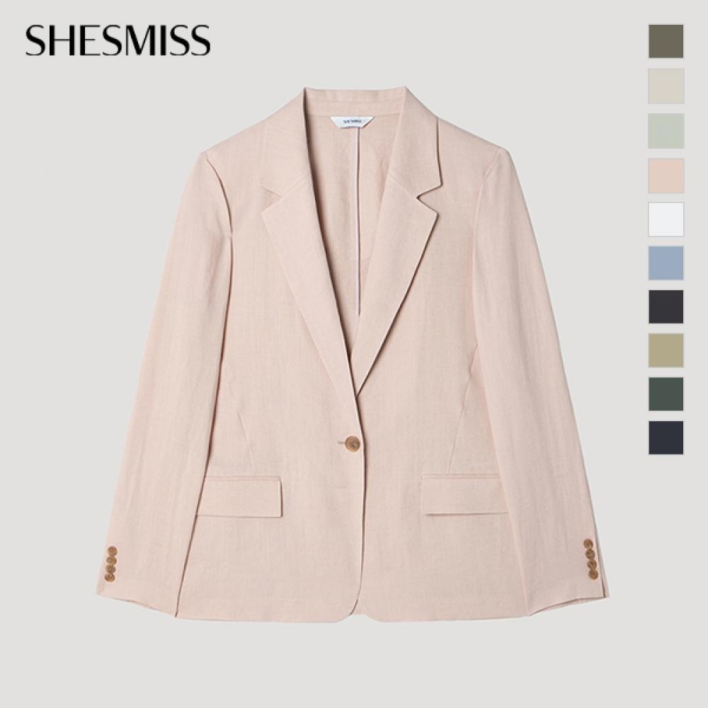 [Ona S miSS] Lněné sako na míru Swwjkp22010