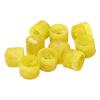 Volume Tone Dome Knobs Plastic Control Electric Guitar Bass Parts Accessories with Hex Wrench GD88 Yellow
