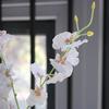 Faux Silk Oncidium Orchid Realistic Fake Dancing-Doll Orchids with Bendable Stems Maintenance-Free Artificial Flowers for Vase Home Party Wedding
