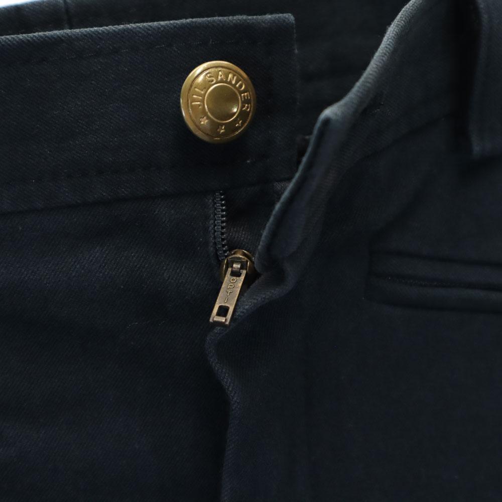 JIL SANDER Slim pants 36 black stretch Women Used