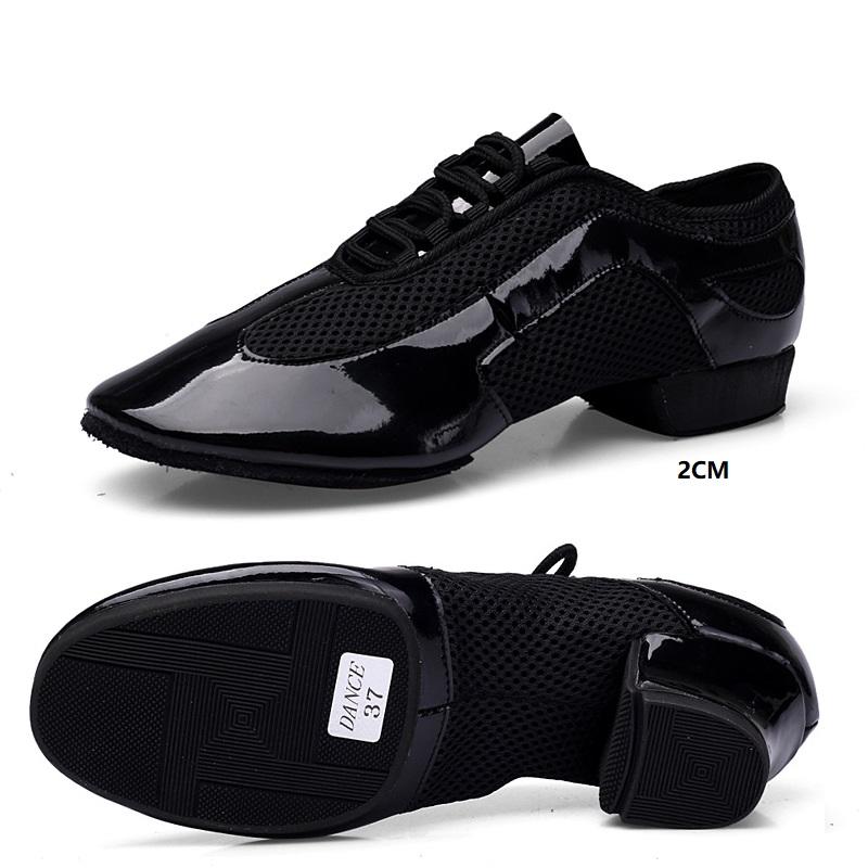 Latin Dance Shoes Women Adult With Soft Bottom Square Dance Shoes Ventilate Shiny Sneakers Ballroom Dancing