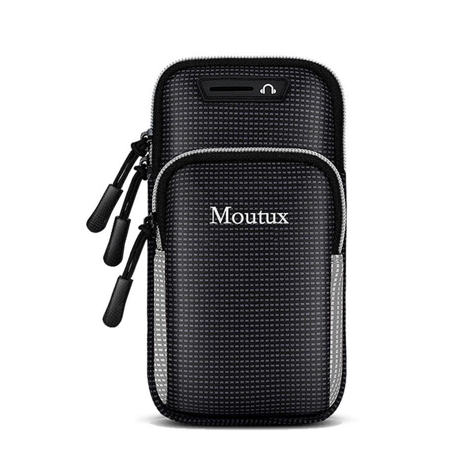 

Durable And Safe Running Cell Phone Arm Bag Fitness Gear Headphone Jack Design Outdoor Sports Clutch Wrist Bag Apple X Arm Bag Men Women