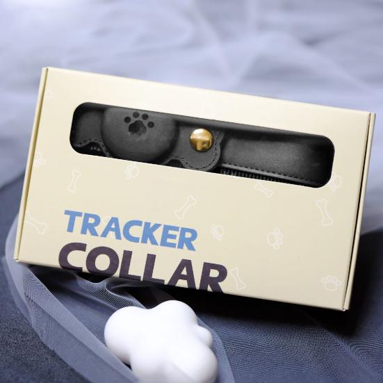 Waterproof Dog GPS Tracker Collar for IOS Lightweight Long Battery Life Real-Time Anti-lost Pet Locator Fits Small Medium Large Dogs