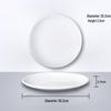 Danshi Zhiyuan A5 Melamine Round Dinner Plate