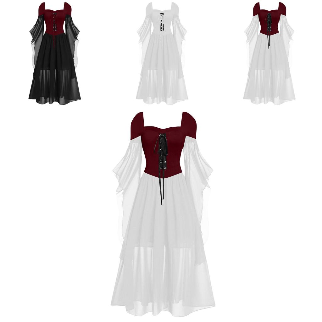 Elegant Witch A Line Maxi Dress For Women In Multiple Stylish Colors And Sizes